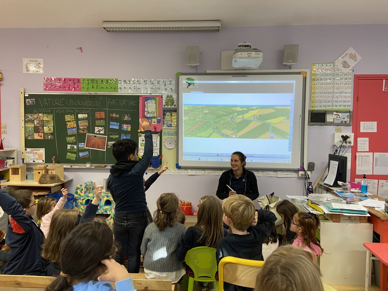 « Des champs d’oiseaux dans les écoles ! » à Notre-Dame Enclos